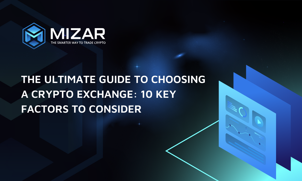 This image has navy blue and turquoise gradient background with small stars. It contains white text and the Straco logo saying "the smarter way to trade crypto". The image also contains an exemplary site of the blog including a graph and piechart. 