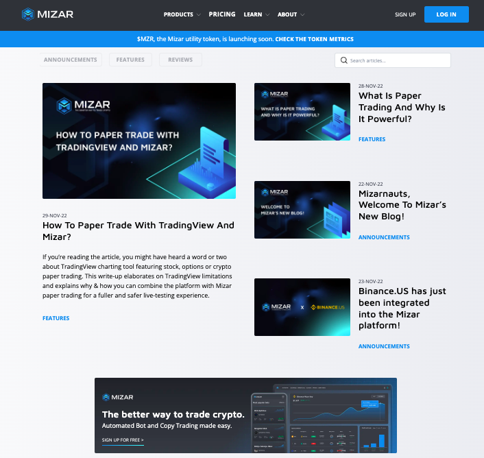 Blog Overview