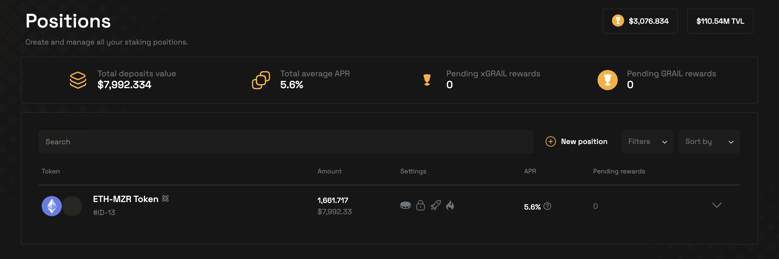 Positions in Camelot