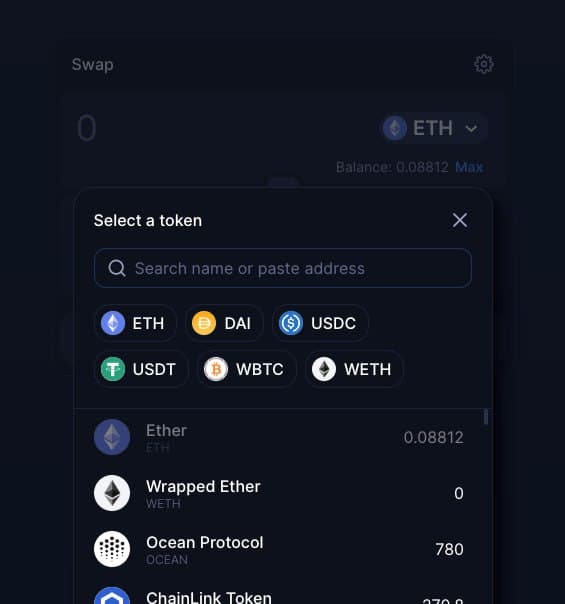 Import the $STRACO Token on Uniswap